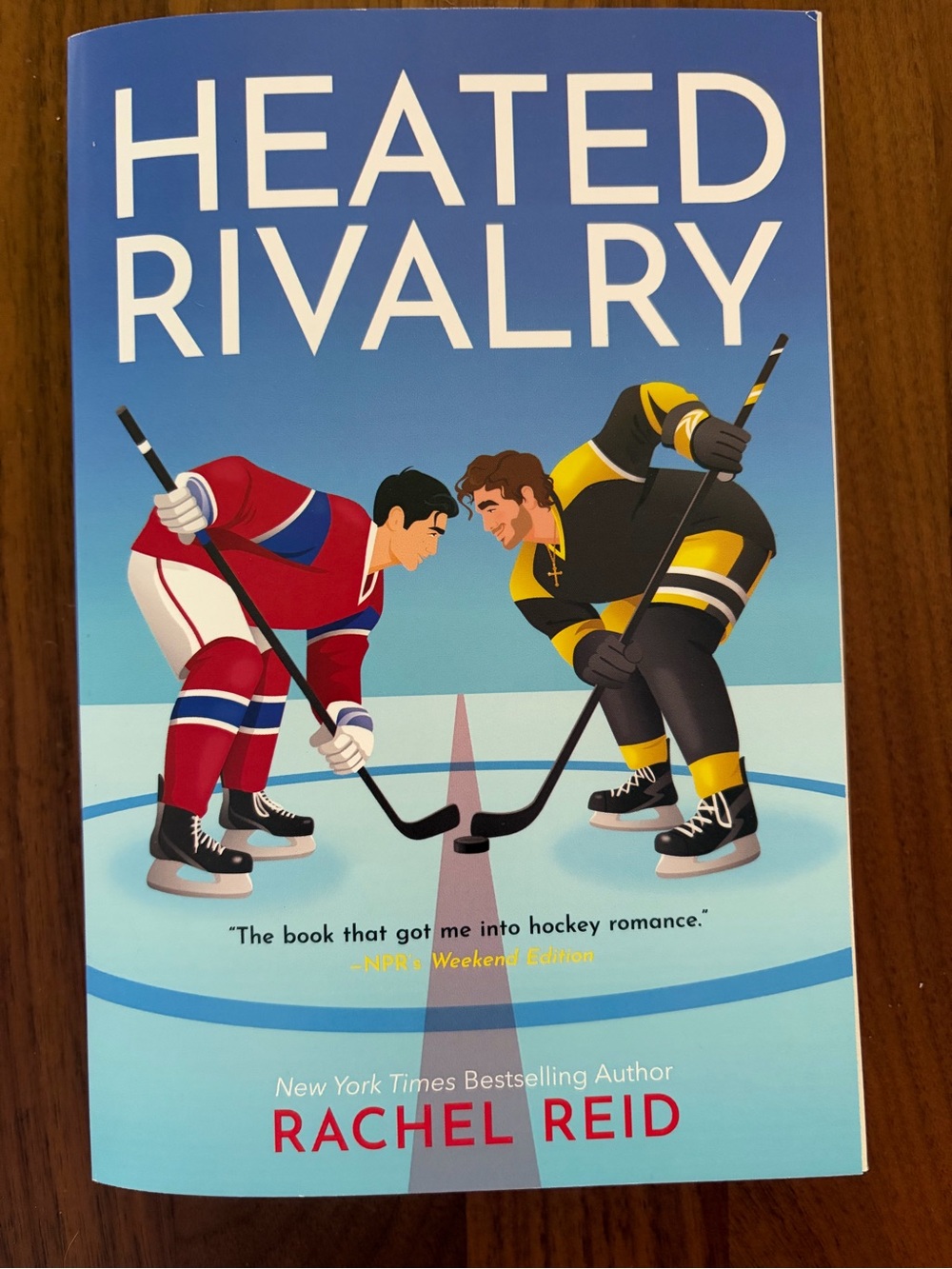 Signed By Author Heated Rivalry Book